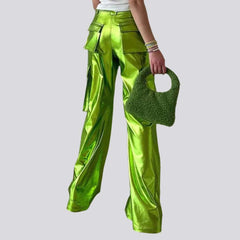 Pantalon en jean pour femme en cire Y2K