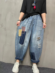 Pantalon sarouel taille élastique Just My Style