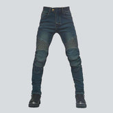 Jean motard imperméable pour homme en hiver