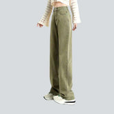 Jean large coloré pour femme