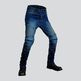 Jean motard imperméable d'hiver pour homme
