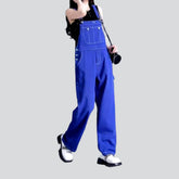 Combinaison ample en jean Y2K pour femme