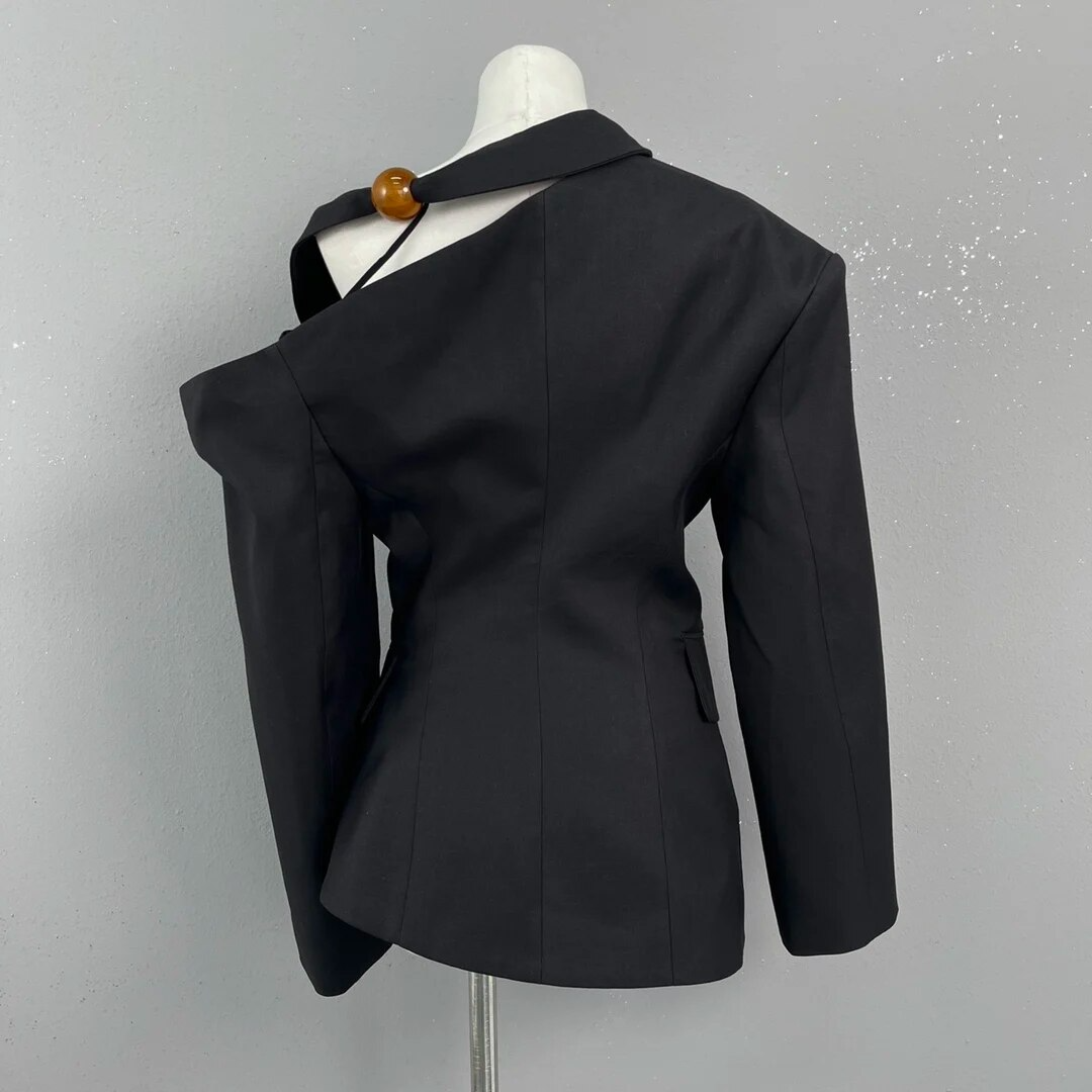 ALYNA ONE SHOULDER Blazer with BALL