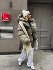 Oversized Short Puffer Jacket