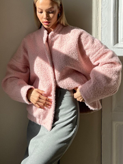 Minimalist tweed jacket