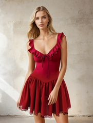 Maya Red Dress