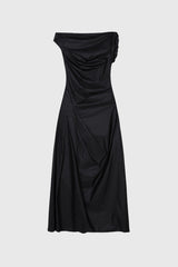 Classic Midi Dress - Black