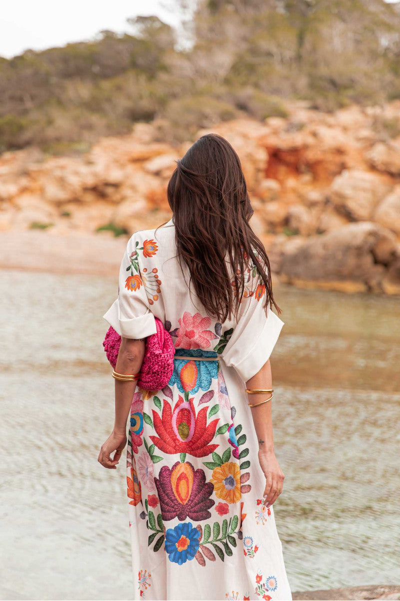 Printed Loose Beach Dress