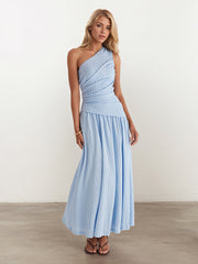 Sleeveless Slim Midi Dress