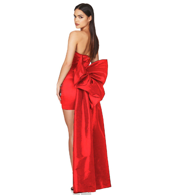 Angelina Oversized Bow Gown