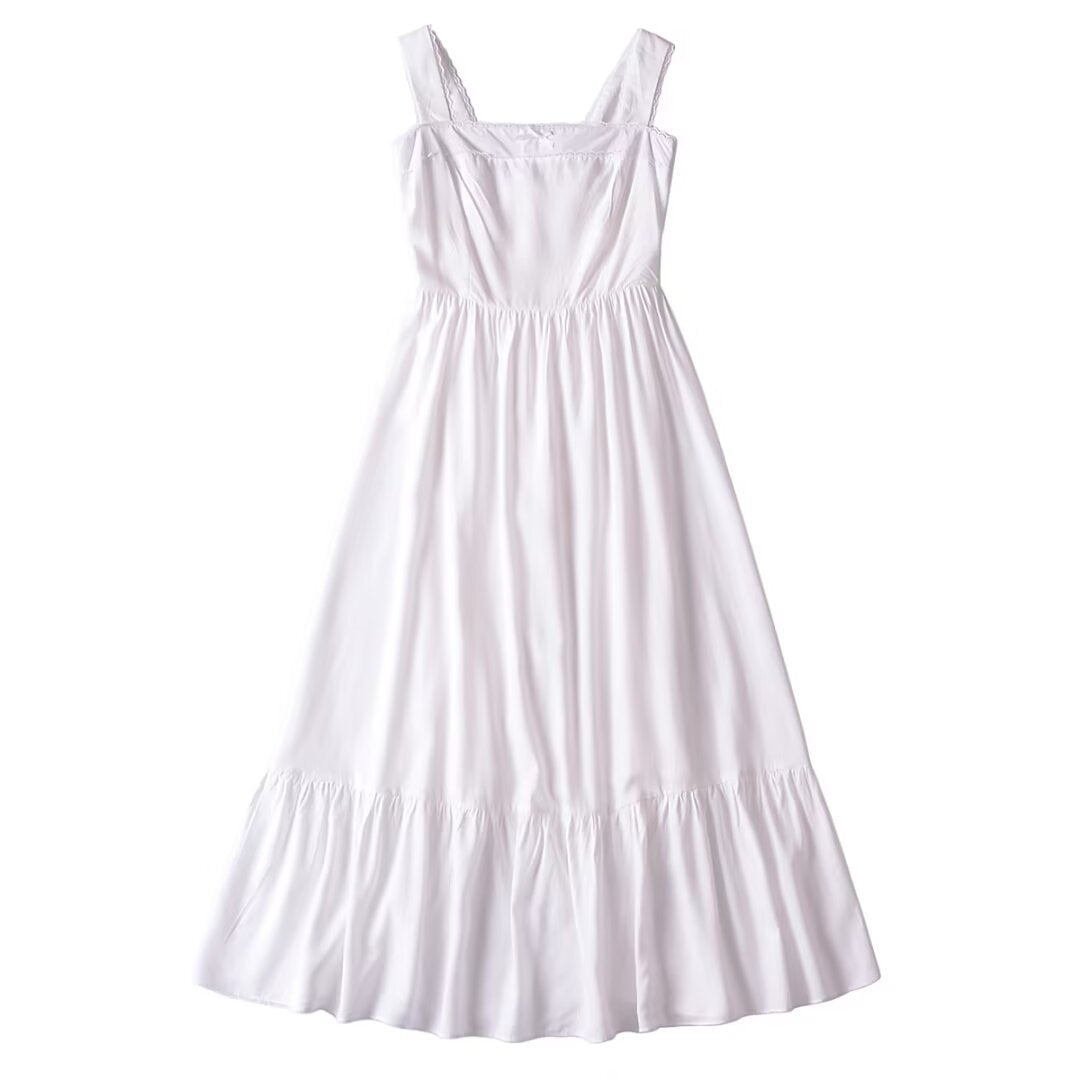 Elia White Broderie Anglaise Midi Dress