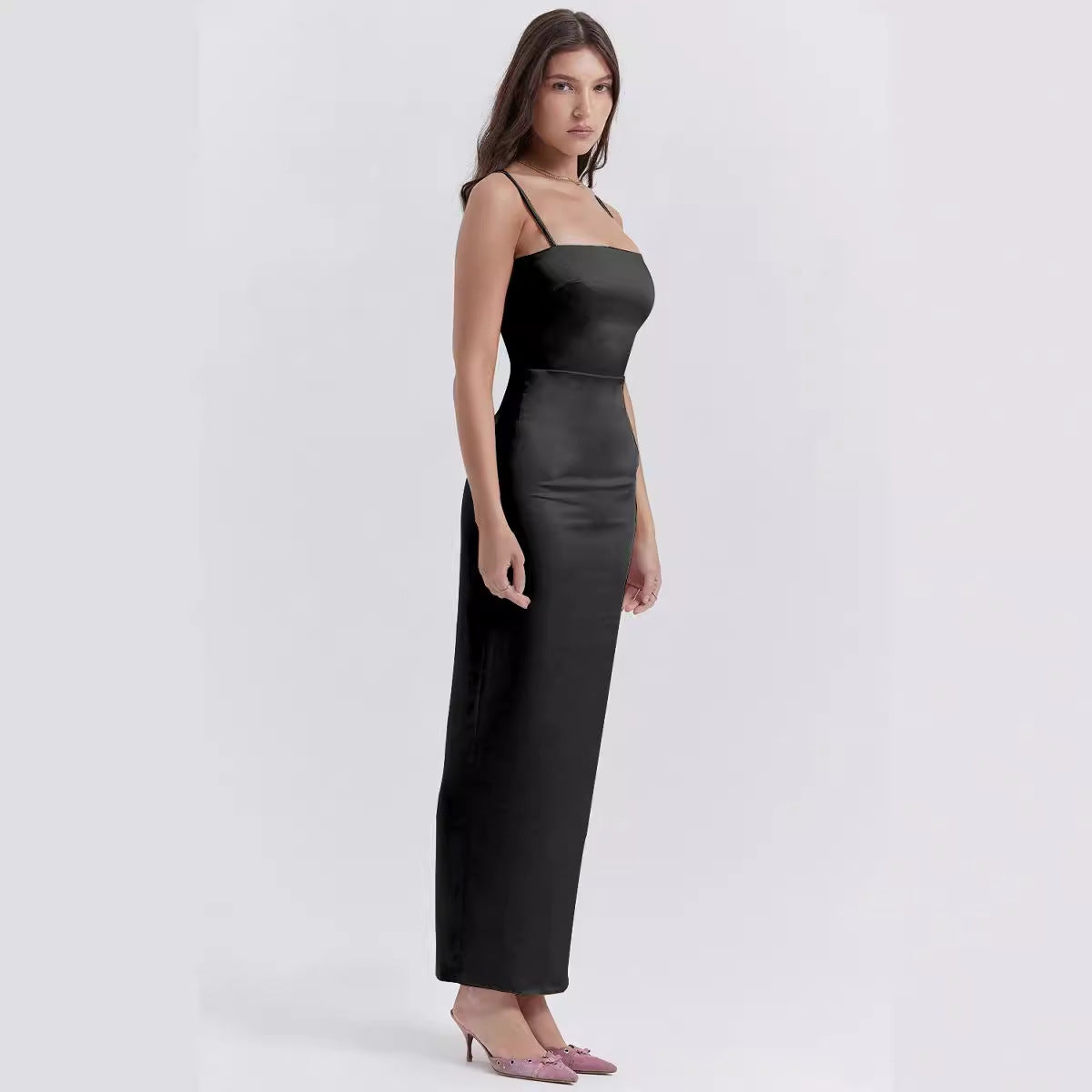 Costanza Light Jade Maxi Dress