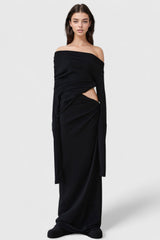 Elastisches 2-teiliges Set - Schwarz