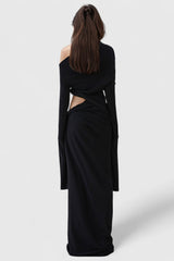 Elastisches 2-teiliges Set - Schwarz