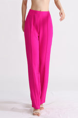 Gerade Hose - Fuchsia