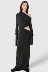 Elastisches 2-teiliges Set - Dunkelgrau