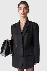 Blazer classique et chaud - Noir