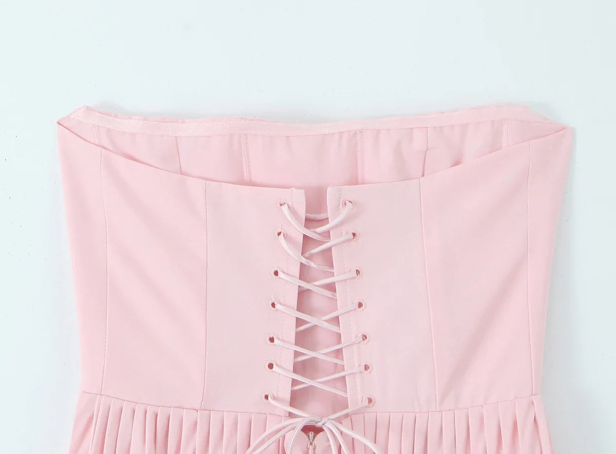 Pink Tea Dress