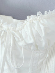 Heartfelt White Corset