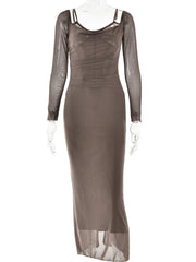 Katrin Grey Dress