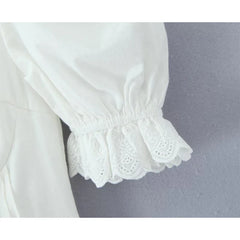 Velvet Cream Dress