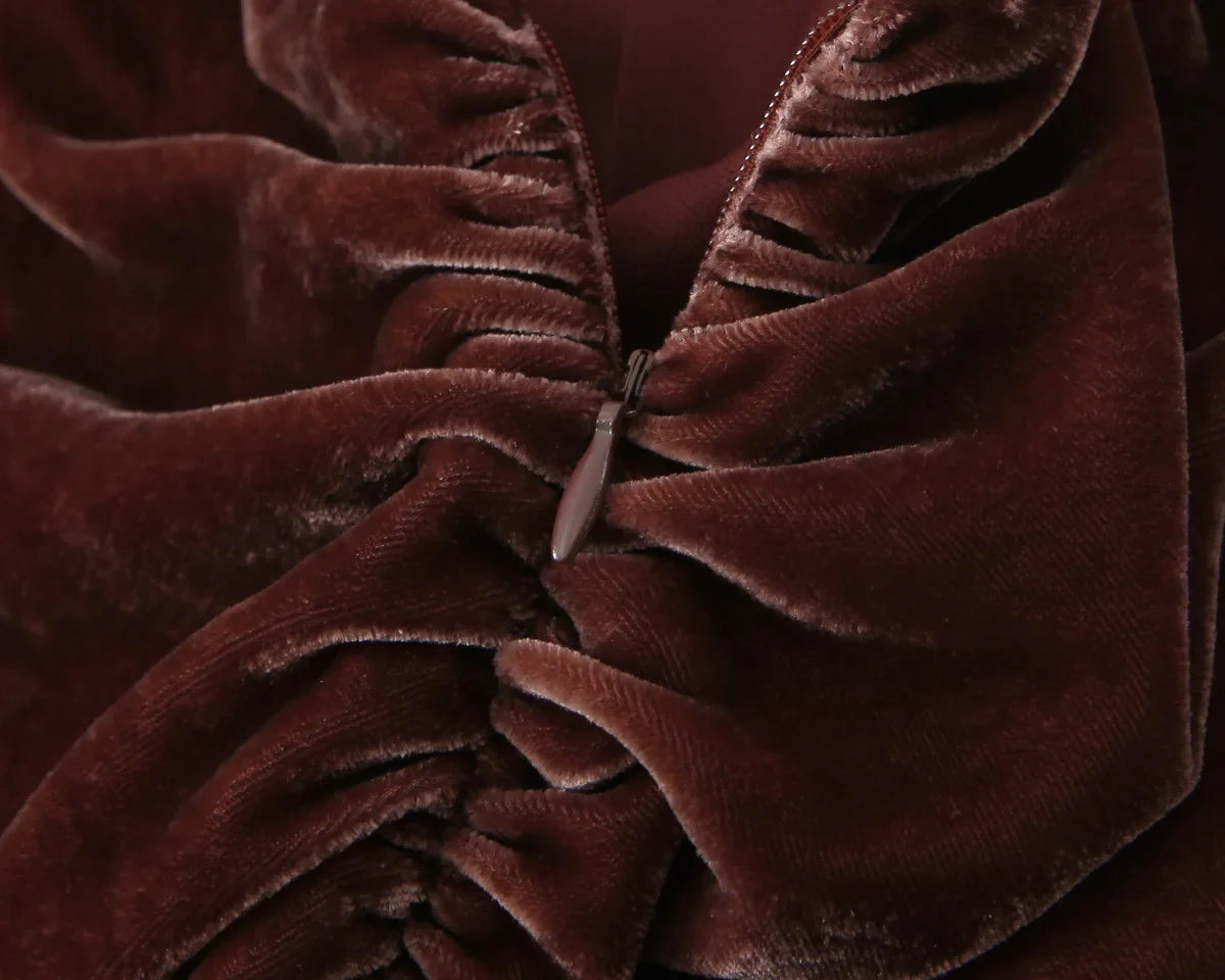 Chestnut Glow Dress