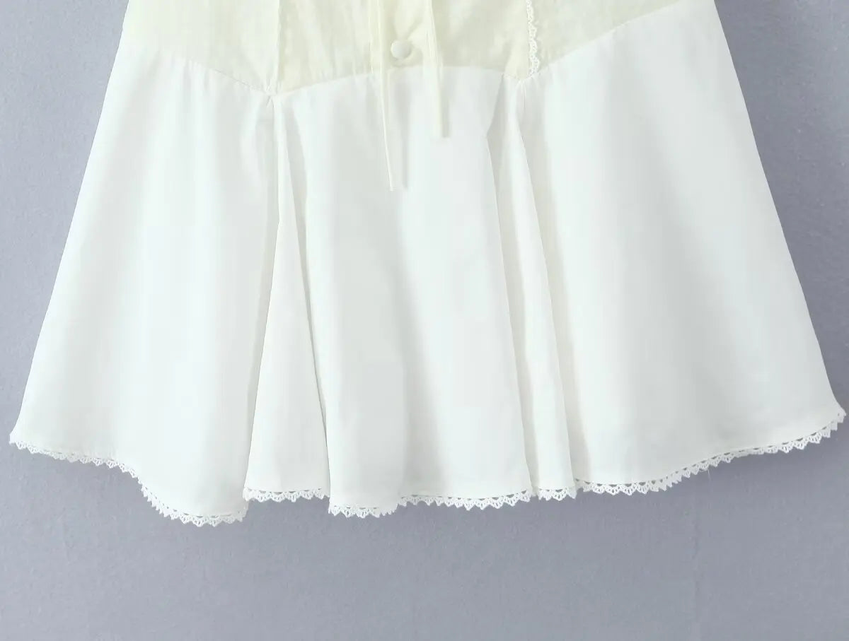 Ruffle Glaze Dress