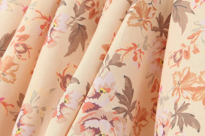 Falling Petals Mini Dress