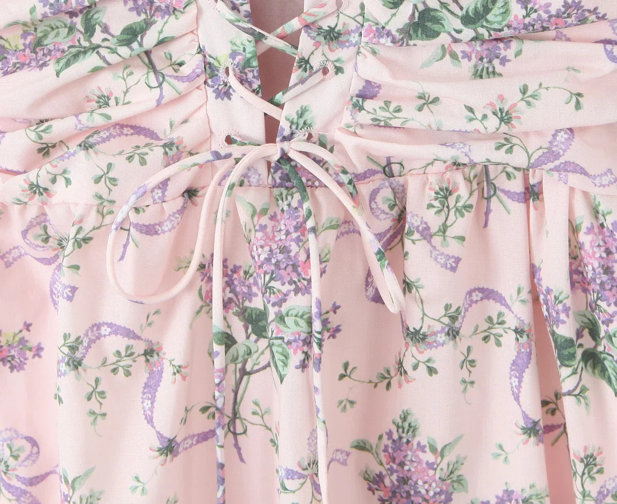 Rosé Picnic Dress