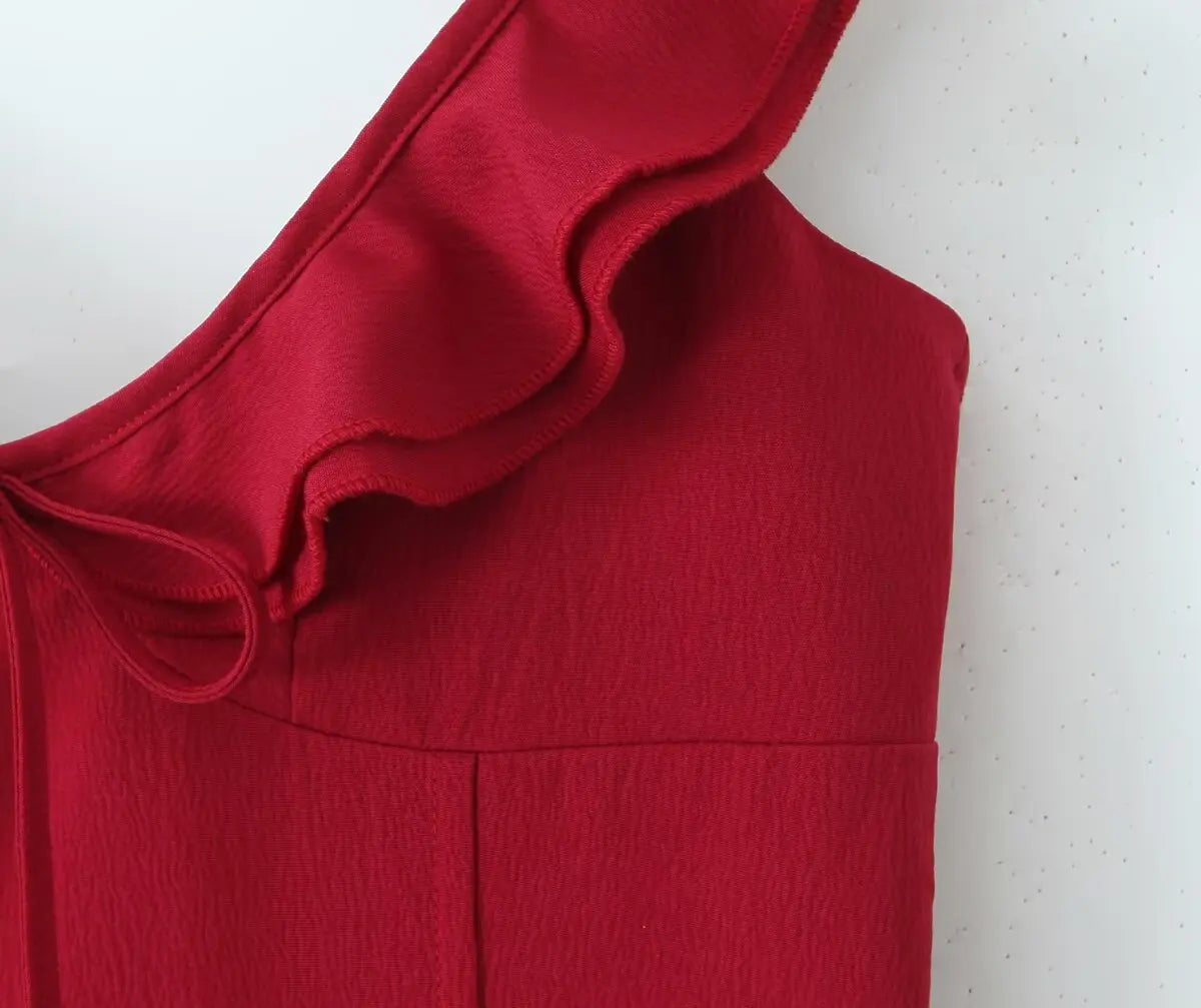 Maya Red Dress