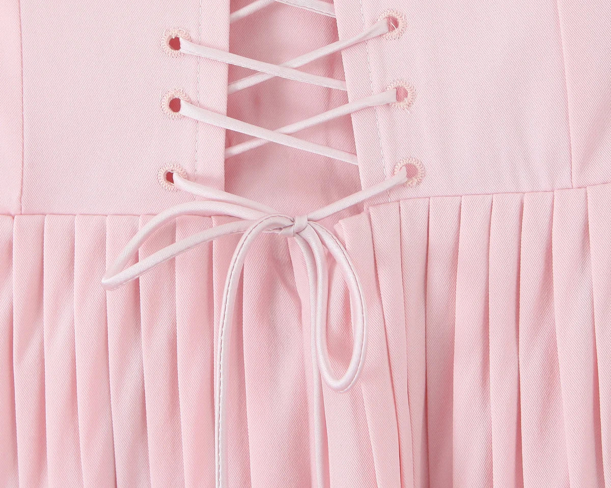 Pink Tea Dress
