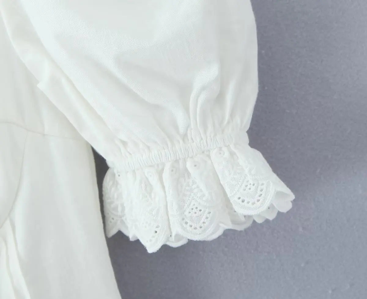 Velvet Cream Dress