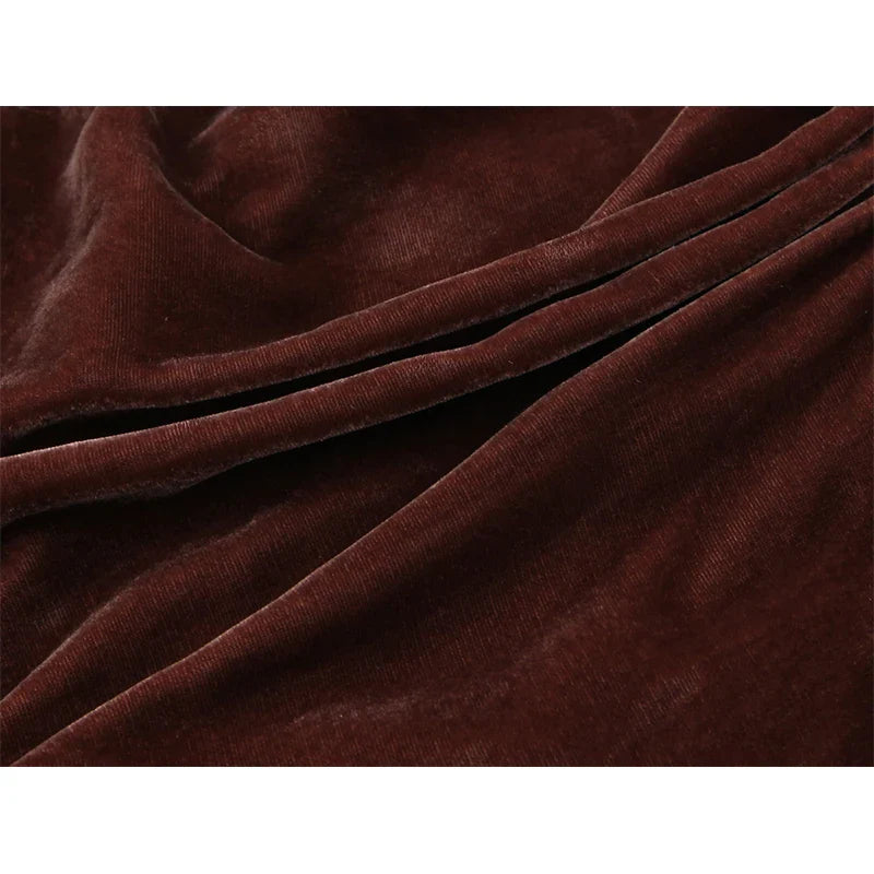 Chestnut Glow Dress