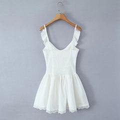 Maya White Dress