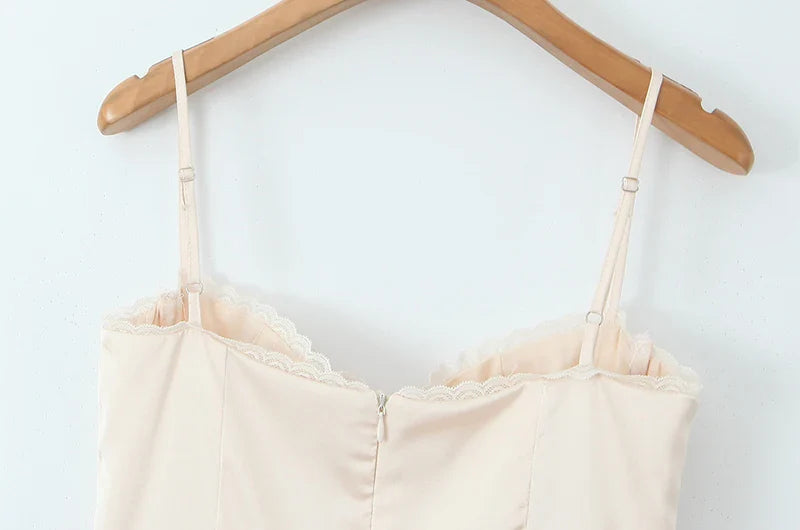 Moonstruck Beige Dress