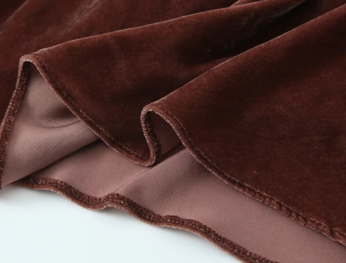 Chestnut Glow Dress