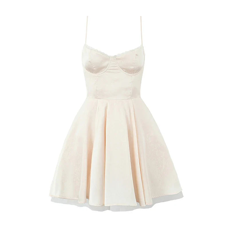 Moonstruck Beige Dress