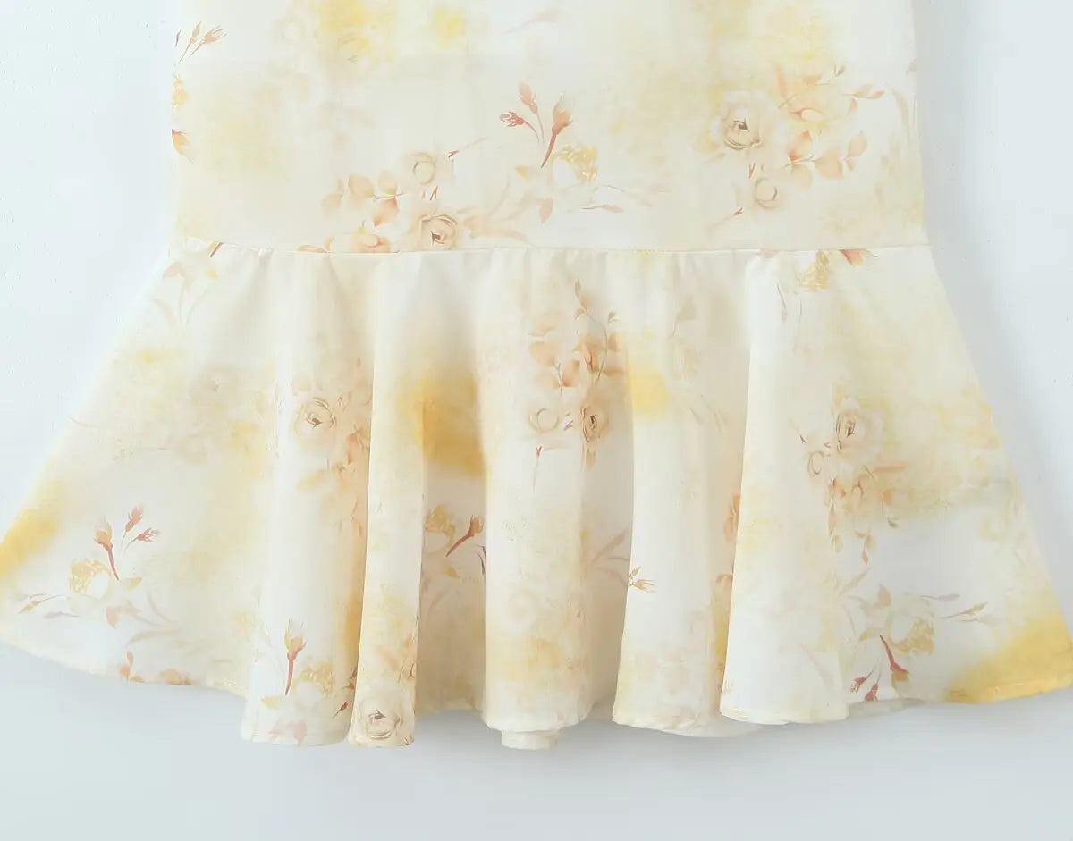 Lemon Souffle Dress