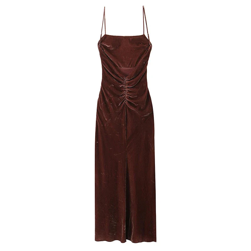 Chestnut Glow Dress