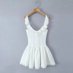 Maya White Dress