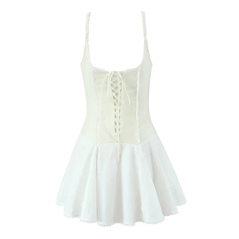 Ruffle Glaze Dress