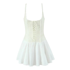 Ruffle Glaze Dress
