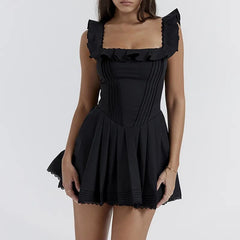 LIAMMA Black Mini Dress