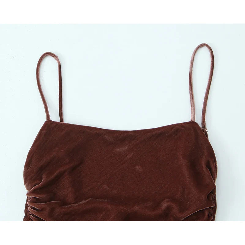 Chestnut Glow Dress