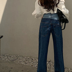 RENHO DOUBLE Waist JEANS