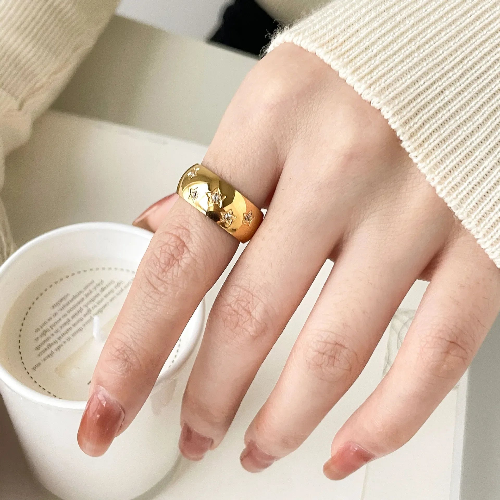 Petite Pearls Rings