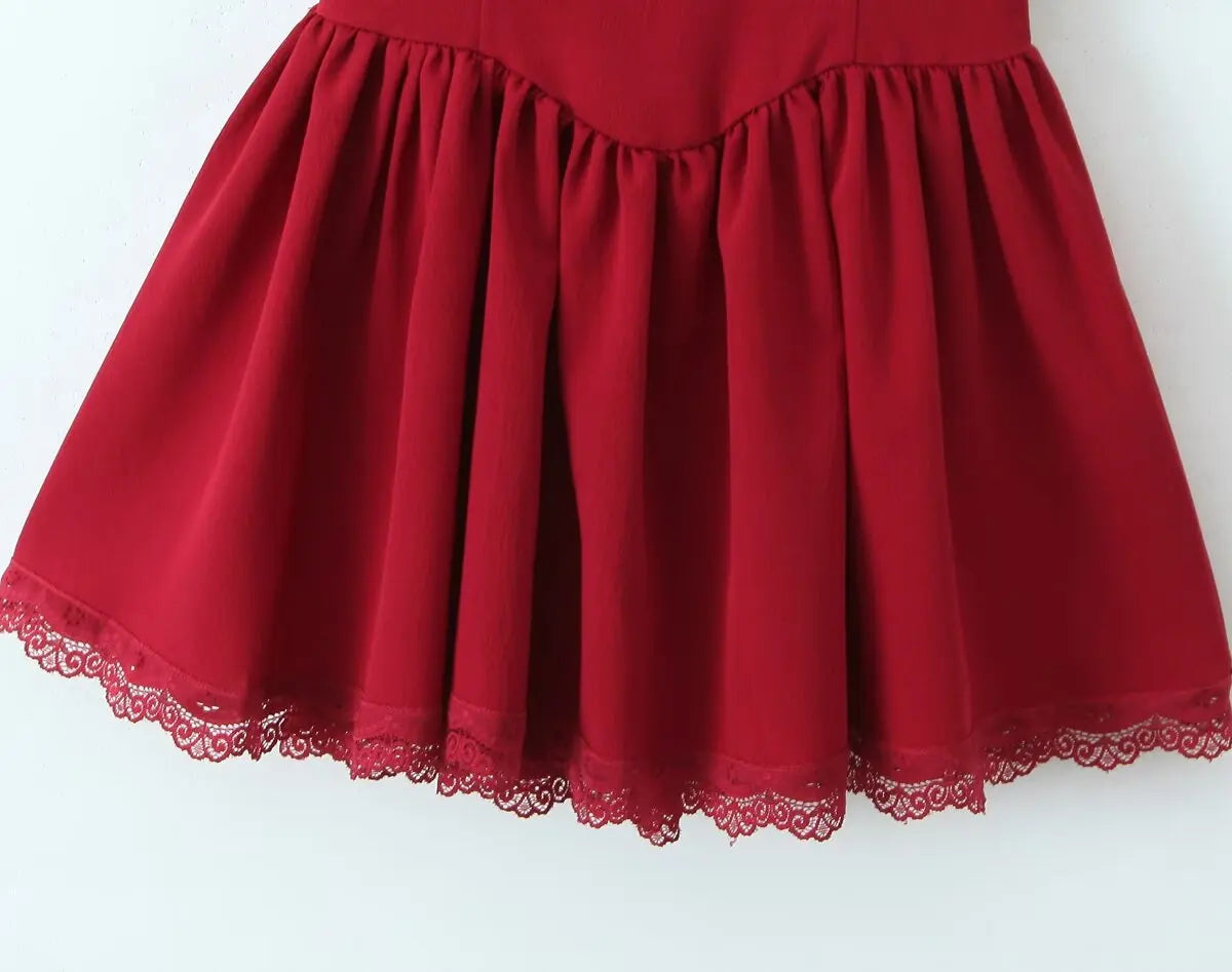 Maya Red Dress