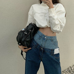 RENHO DOUBLE Waist JEANS