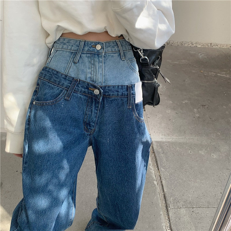 RENHO DOUBLE Waist JEANS