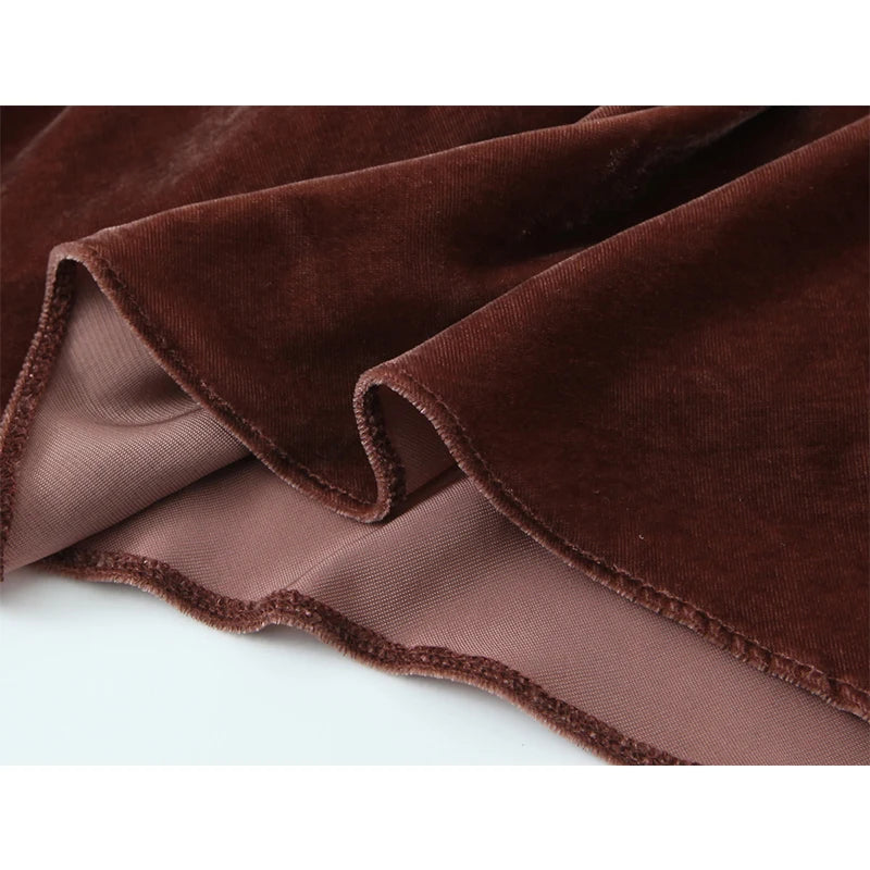 Chestnut Glow Dress